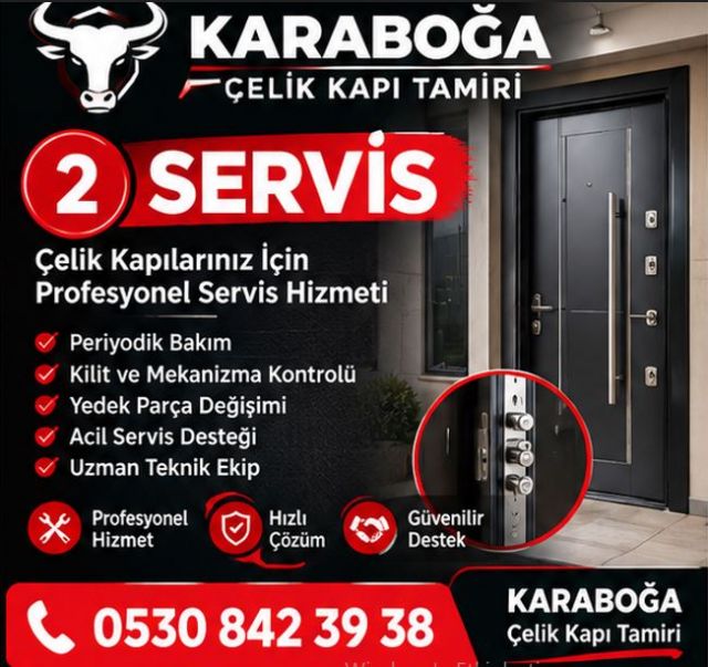 İstanbul Çelik Kapı Servisi, Arıza Tespiti, Teknik Kontrol ve Güvenilir Kullanım Hizmetleri