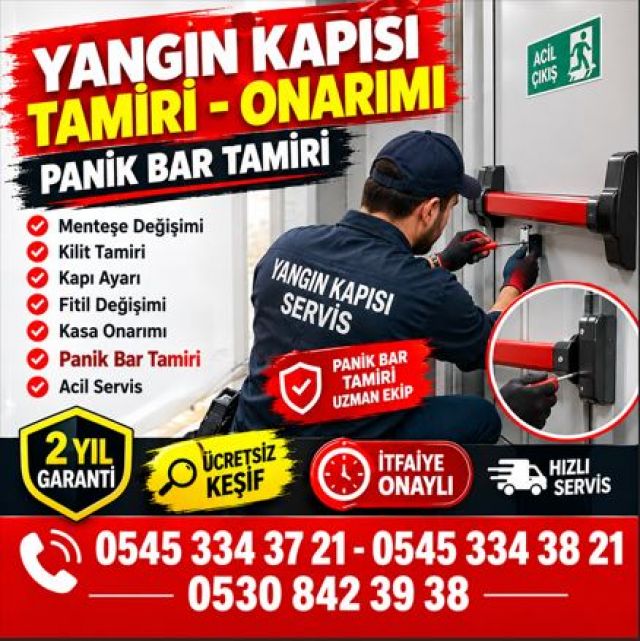 İstanbul Yangın Kapısı Onarımı, Yapısal Hasar Analizi, Teknik Müdahale ve Güvenli Kullanım