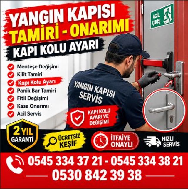 İstanbul Yangın Kapısı Servisi, Profesyonel Bakım Yönetimi, Teknik Kontrol ve İşletme Sürekliliği